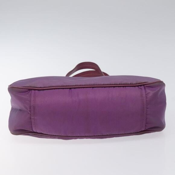 PRADA Shoulder Bag Nylon Purple - Picture 9 of 12